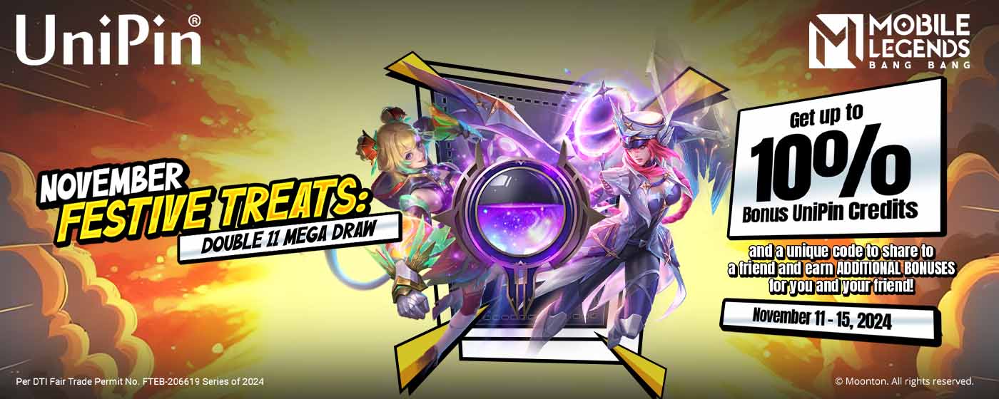 MLBB Double 11 Yellow Diamond Mega Draw (PH)